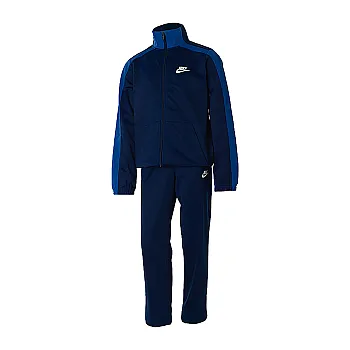Костюм Nike U NSW HBR POLY TRACKSUIT Унісекс дитячий (8-15) р.L Синій/Білий