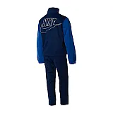 Костюм Nike U NSW HBR POLY TRACKSUIT Унісекс дитячий (8-15) р.L Синій/Білий