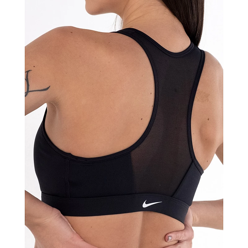 Топ Nike W NK DF SWSH ZIP FRONT BRA Жінки р.L