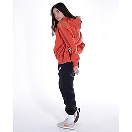 Брюки Nike W NSW CARGO PANT LOOSE FLC UU Жіноча р.S Чорний
