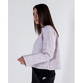 Футболка Nike W NSW JSY STRIPE LS TOP Жіноча р.XS