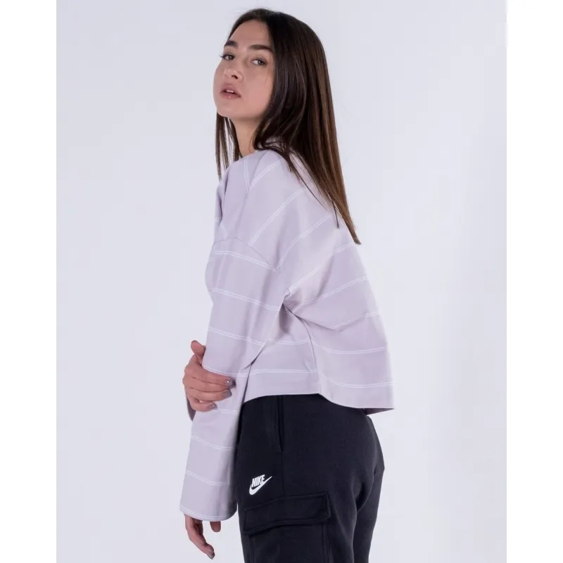 Футболка Nike W NSW JSY STRIPE LS TOP Жіноча р.XS