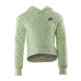 Кофта Nike G NSW FLC AOP HOODIE Дівчинка (8-15) р.XS