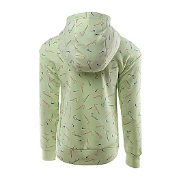 Кофта Nike G NSW FLC AOP HOODIE Дівчинка (8-15) р.XS