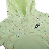Кофта Nike G NSW FLC AOP HOODIE Дівчинка (8-15) р.XS