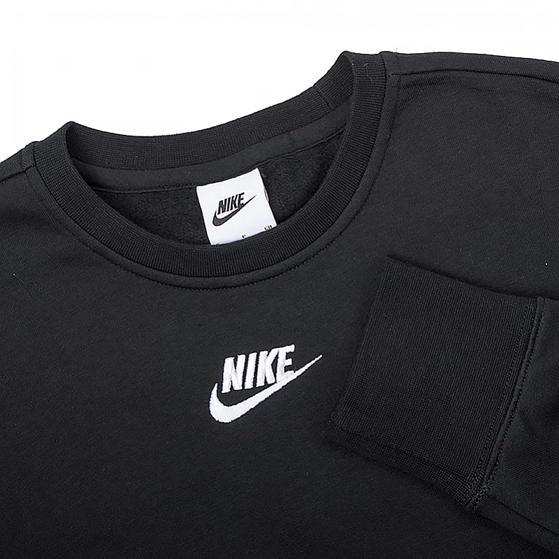 Кофта Nike G NSW CLUB FLC BF CREW LBR Дівчинка (8-15) р.XS