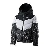 Куртка Nike U NSW SYNFIL JKT BRNDMK AOP Унісекс дитячий (8-15) р.XS
