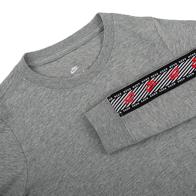 Футболка Nike U NSW LS TEE TAPE Унісекс дитячий (8-15) р.S