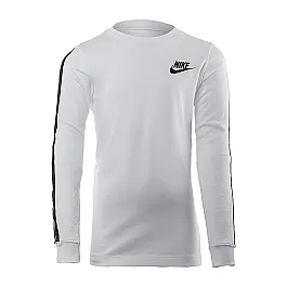 Футболка Nike U NSW LS TEE TAPE Унісекс дитячий (8-15) р.M