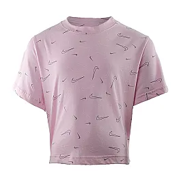 Футболка Nike G NSW TEE BOXY SWSH FETTI Дівчинка (8-15) р.XS
