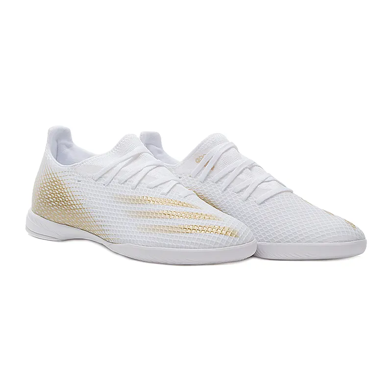 Футзалки Adidas X GHOSTED.3 IN Чоловіча р.42.5 Білий/Жовтий