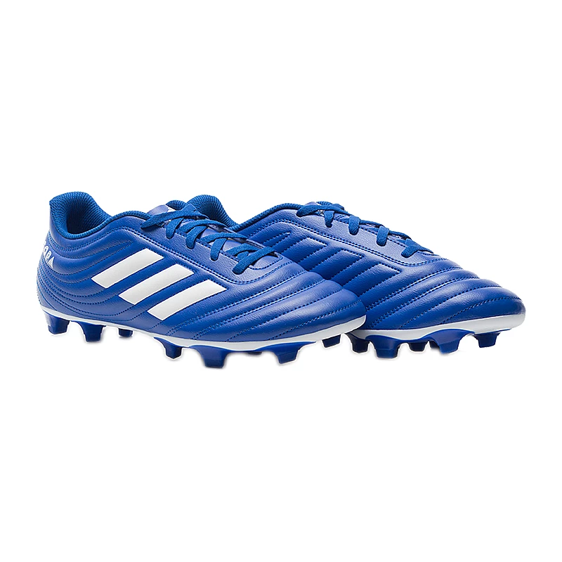 Бутси пластик Adidas COPA 20.4 FG Чоловіча р.44.5 Синій/Білий