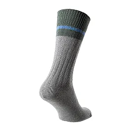 Шкарпетки New Balance Lf Low Gauge Embr Crew 1 Pair Унісекс р.43-46 Сірий