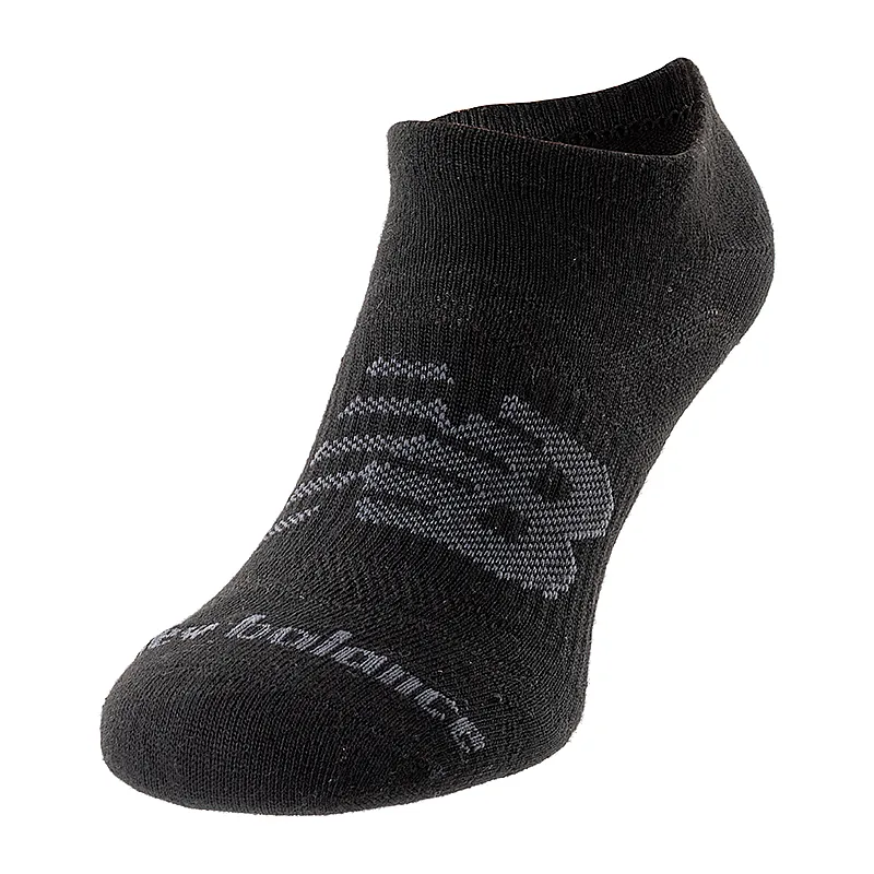 Шкарпетки New Balance Flat Knit No Show 3 Pack Унісекс р.39-42 Чорний
