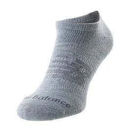 Шкарпетки New Balance Flat Knit No Show 3 Pack Унісекс р.43-46 Сірий
