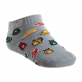 Шкарпетки New Balance Toddler Low Cut 3 Pair Унісекс дитячий (3-8) р.21-26 Сірий