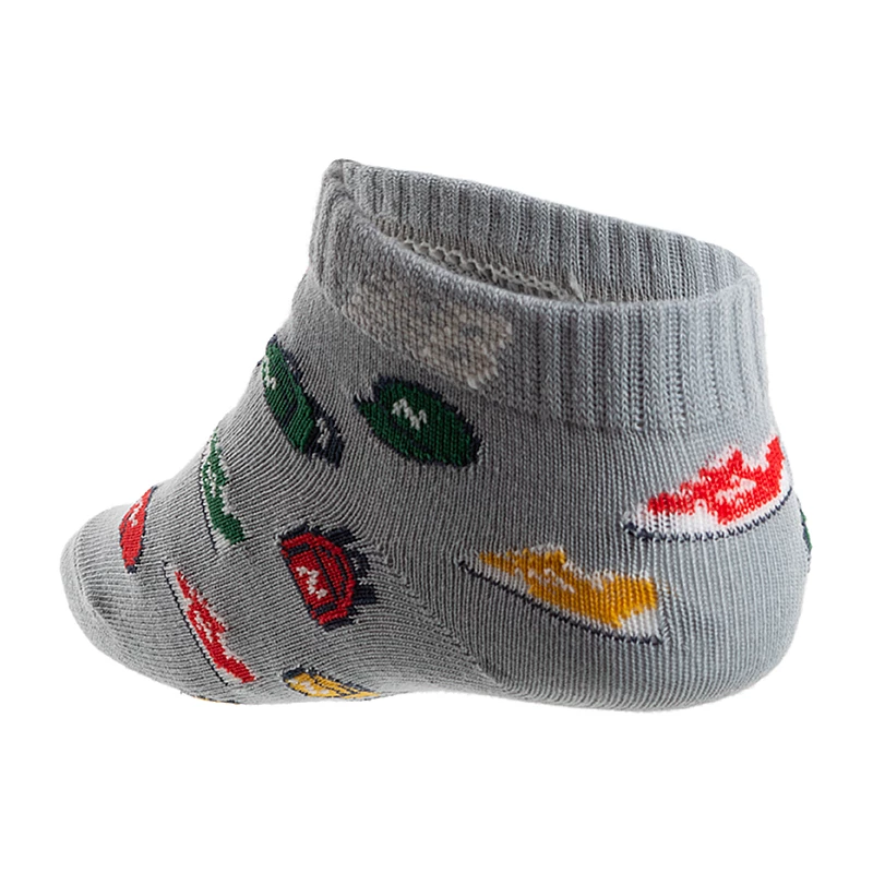 Шкарпетки New Balance Toddler Low Cut 3 Pair Унісекс дитячий (3-8) р.21-26 Сірий