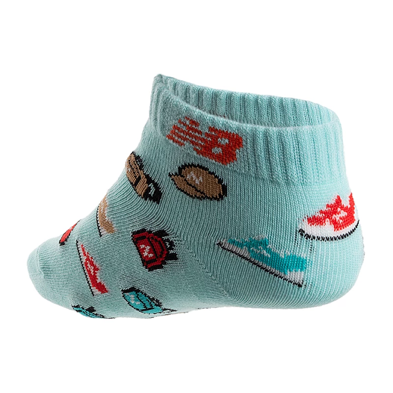 Шкарпетки New Balance Toddler Low Cut 3 Pair Унісекс дитячий (3-8) р.21-26 Сірий