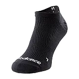 Шкарпетки New Balance Run Flat Knit No Show Унісекс р.39-42 Чорний