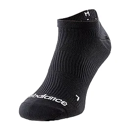 Шкарпетки New Balance Run Flat Knit No Show Унісекс р.39-42 Чорний