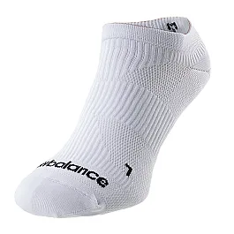 Шкарпетки New Balance Run Flat Knit No Show Унісекс р.39-42 Білий