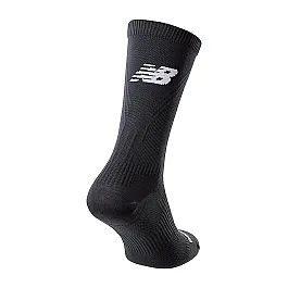 Шкарпетки New Balance Run Flat Knit Crew Унісекс р.39-42 Чорний