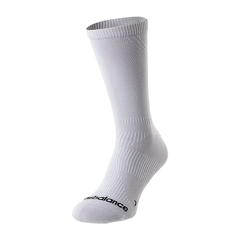 Шкарпетки New Balance Run Flat Knit Crew Унісекс р.43-46 Білий