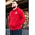 Кофта New Balance Ess Stacked FZ Чоловіки р.S Червоний