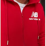 Кофта New Balance Ess Stacked FZ Чоловіки р.S Червоний