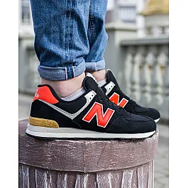 Кросівки New Balance 574 Чоловіча р.42 Чорний