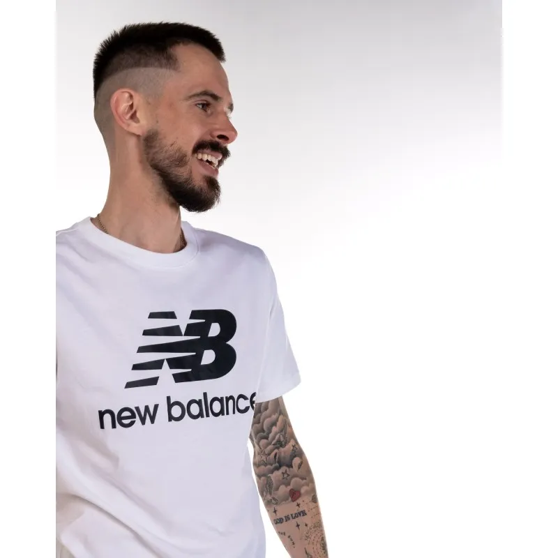 Футболка New Balance Ess Stacked Logo Чоловіча р.L
