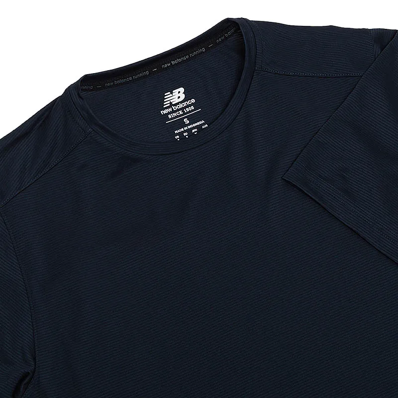 Футболка New Balance Accelerate SS Чоловіки р.S Білий/Синій