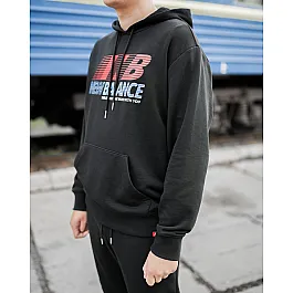 Кофта New Balance NB ESSENTIALS SPEED Чоловіча р.S Чорний