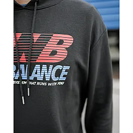 Кофта New Balance NB ESSENTIALS SPEED Чоловіча р.S Чорний