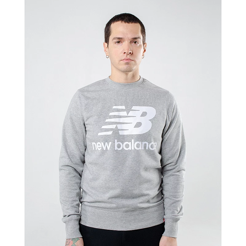Світшот New Balance Ess Stacked Logo Чоловіча р.M