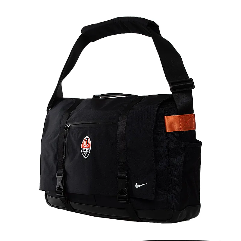 Сумка Nike NSW Eugene Premium Messenger Унісекс р.MISC Чорний