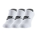 Шкарпетки Nike U NK NSW EVERYDAY ESSENTIAL NS 3PR Унісекс р.38-42 Чорний/Білий