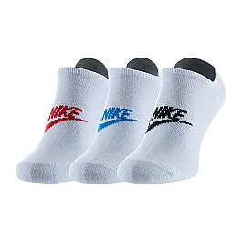 Шкарпетки Nike U NK NSW EVERYDAY ESSENTIAL NS 3PR Унісекс р.42-46 Білий/Комбінований