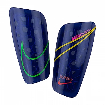 Щитки Nike Mercurial Lite Унісекс р.XL Комбінований/Синій