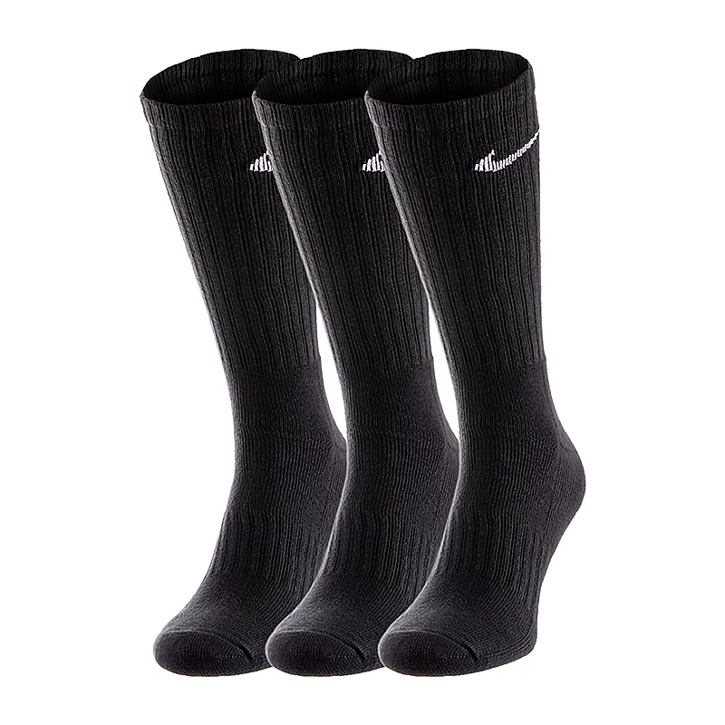 Шкарпетки Nike 3PPK VALUE COTTON Унісекс р.34-38 Чорний