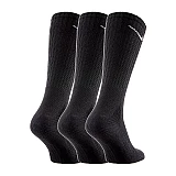 Шкарпетки Nike 3PPK VALUE COTTON Унісекс р.34-38 Чорний