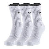 Шкарпетки Nike 3PPK VALUE COTTON Унісекс р.42-46 Чорний/Білий