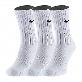 Шкарпетки Nike 3PPK VALUE COTTON Унісекс р.42-46 Чорний/Білий