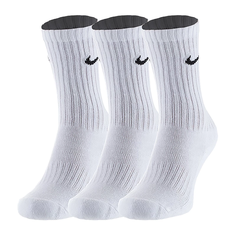 Шкарпетки Nike 3PPK VALUE COTTON Унісекс р.42-46 Чорний/Білий