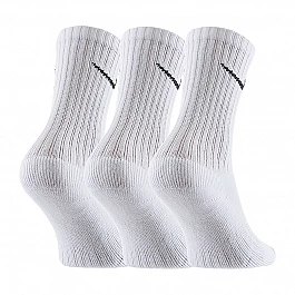 Шкарпетки Nike 3PPK VALUE COTTON Унісекс р.42-46 Чорний/Білий