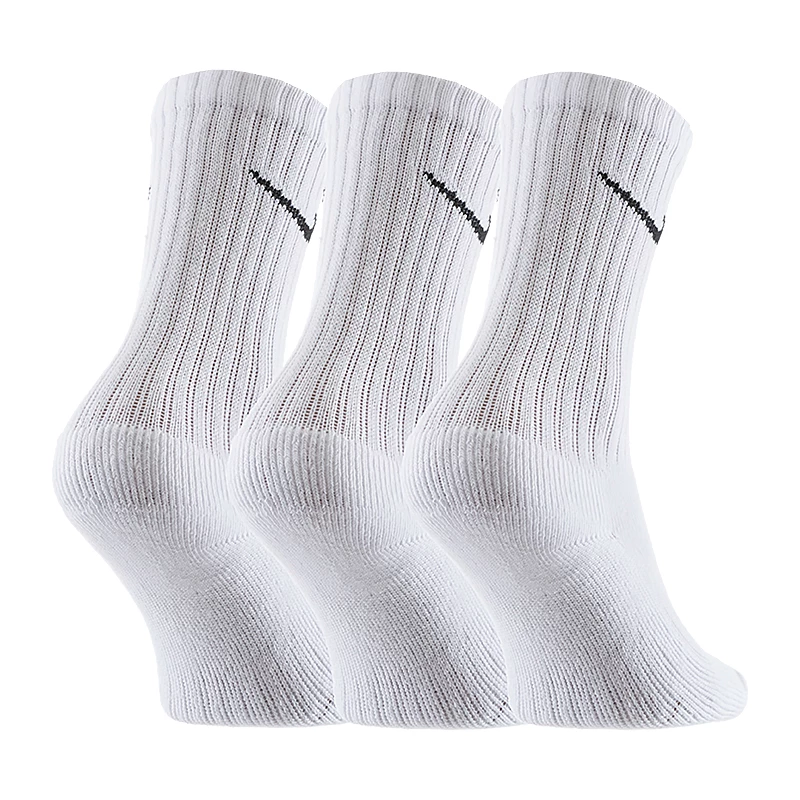 Шкарпетки Nike 3PPK VALUE COTTON Унісекс р.42-46 Чорний/Білий