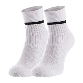 Шкарпетки Nike U SNKR SOX ESSENTIAL ANKLE 2PR Унісекс р.38-42 Чорний/Білий