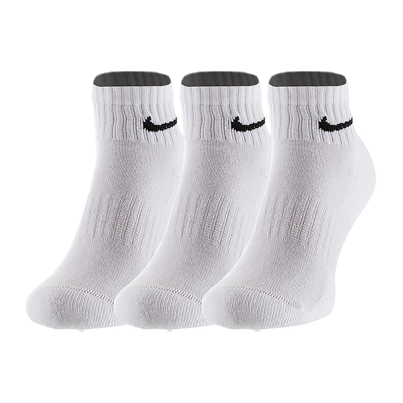 Шкарпетки Nike U NK EVERYDAY CUSH ANKLE 3PR Чоловіча р.38-42 Білий/Чорний