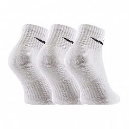 Шкарпетки Nike U NK EVERYDAY CUSH ANKLE 3PR Чоловіча р.38-42 Білий/Чорний