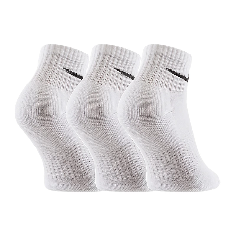 Шкарпетки Nike U NK EVERYDAY CUSH ANKLE 3PR Чоловіча р.38-42 Білий/Чорний